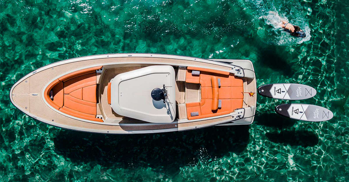 Discover hidden coves and remote beaches on your private Wajer charter, immersing yourself in the natural beauty and tranquility of Ibiza's coast